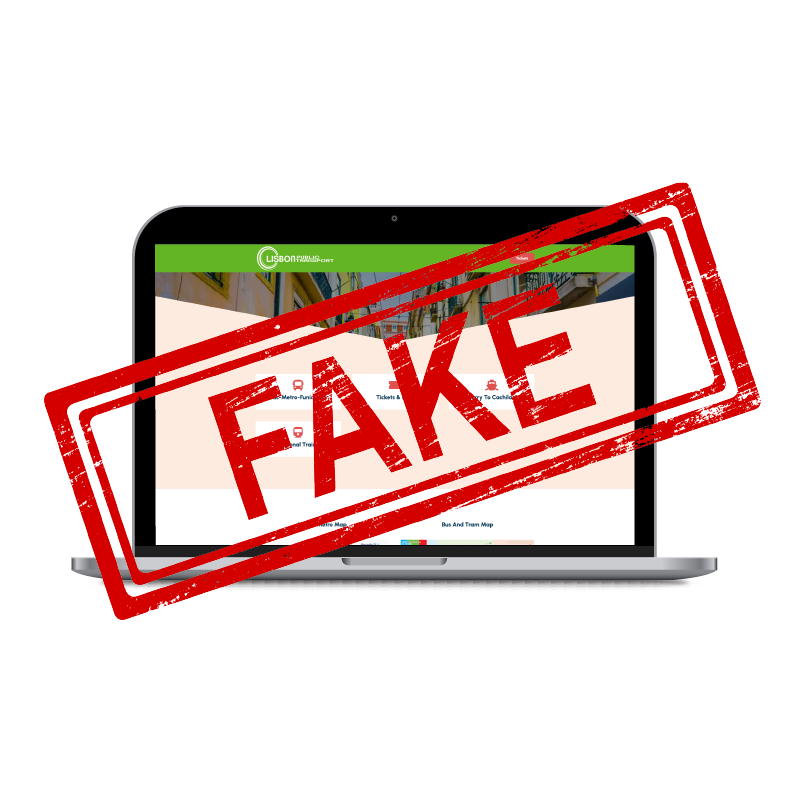 metro_lisboa's tweet photo. ⚠️Be careful with this site, it's fake.
This site is selling vouchers and tickets that are fake, please don't buy anything through it.
If you bought a ticket through this site, please report it to the police authorities.
The only link you should buy your tickets from is https://t.co/lh7b7dzLdy

#MetroLisboa