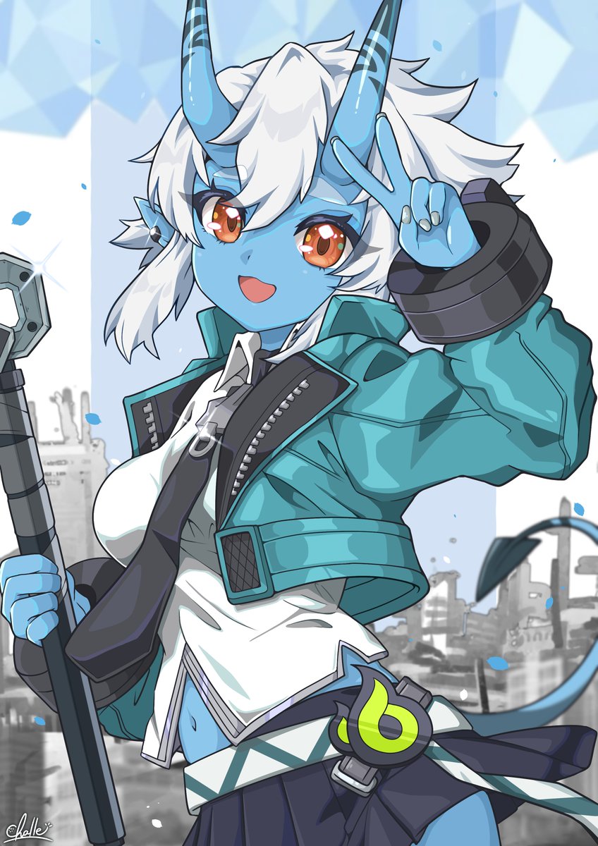 Chqlle's tweet image. 蒼角ちゃん

#zzzero #ゼンゼロ