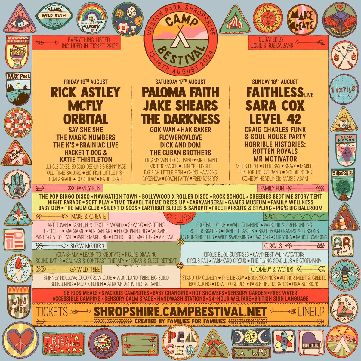 Hey <a href="/CampBestival/">Camp Bestival</a> SHROPSHIRE!
See you for a weekend in the Salop sunshine🕺🏻