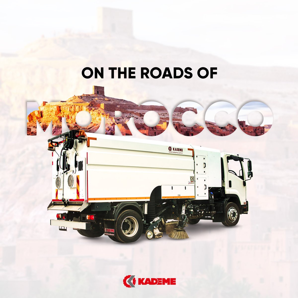 kademeatik's tweet image. Our 4,5 m3 road sweeping equipment is going to Morocco.

You can visit our web page for detailed information about our products.
kadememunicipal.com

#Kademe #RoadSweeper #truckmounted #CleanCity #wastemanagement #streetsweeper