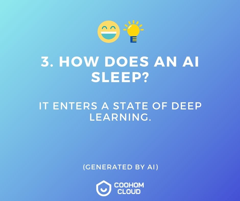 Coohom_Cloud's tweet photo. 🎉Grab your chuckles, it's National Tell A Joke Day! Why should humans have all the fun? Let #AI tickle your funny bone!😜🤖
How do you like its sense of humor? Comment below and let's get a LOL going!🤣

#NationalTellAJokeDay #AIFun #LLMs #Robots https://t.co/0rVNPaSLFH