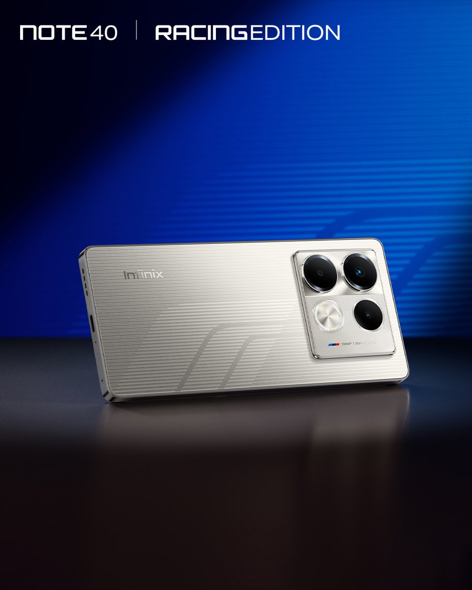 InfinixKenya's tweet image. Kama kitu ni kali, ni kali!! Speed, sophistication, style and a tech experience all in one! Now available on ke.xpark.com/infinix-note-4…

#Note40RacingEdition #Note40Series #TenjeNiInfinix