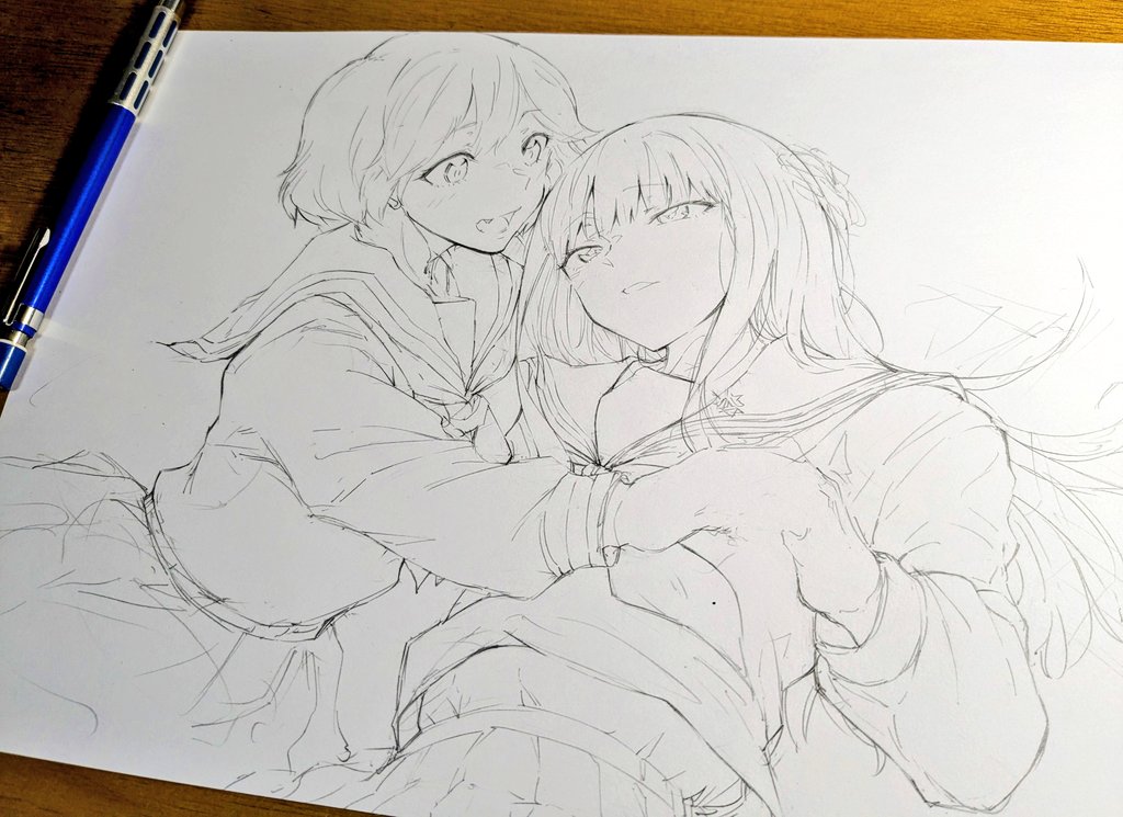 百合霊さんも今改めて色々描きたいなぁ 