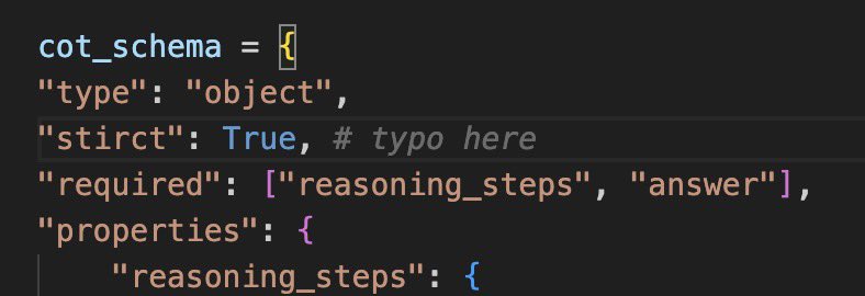 SaiboGeng's tweet image. Holy shit, I mis-typed " stirct " instead of "strict" and when I tab, copilot generate " # typo here " in comment ! wow ! I like it !