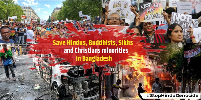 iamkarmyogi's tweet photo. Hindus believe that "The whole world is one family" 

#AllEyesOnBangladeshiHindus 
#ProtectMinoritiesInBangladesh https://t.co/OTEWHUPMpn