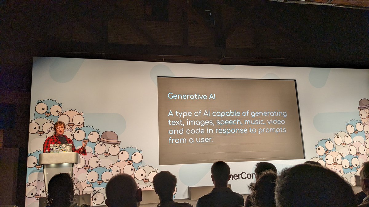 Adamalsotweets's tweet image. Great clarification from @betandr
on the definitions of AI / ML / Gen AI @gopherconuk - they're not interchangeable!
#gopherconuk24 #gopherconuk