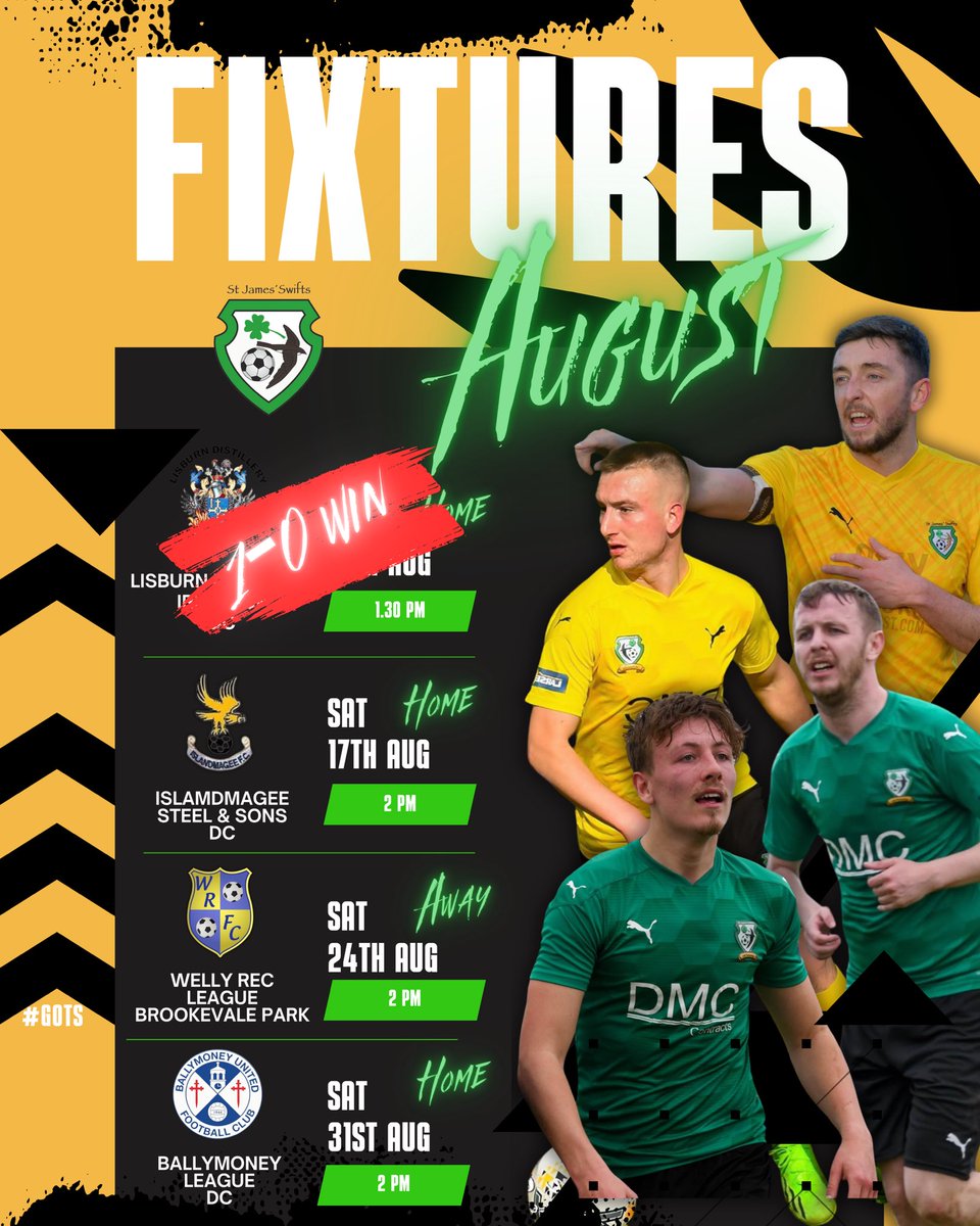 St. James Swifts tweet media