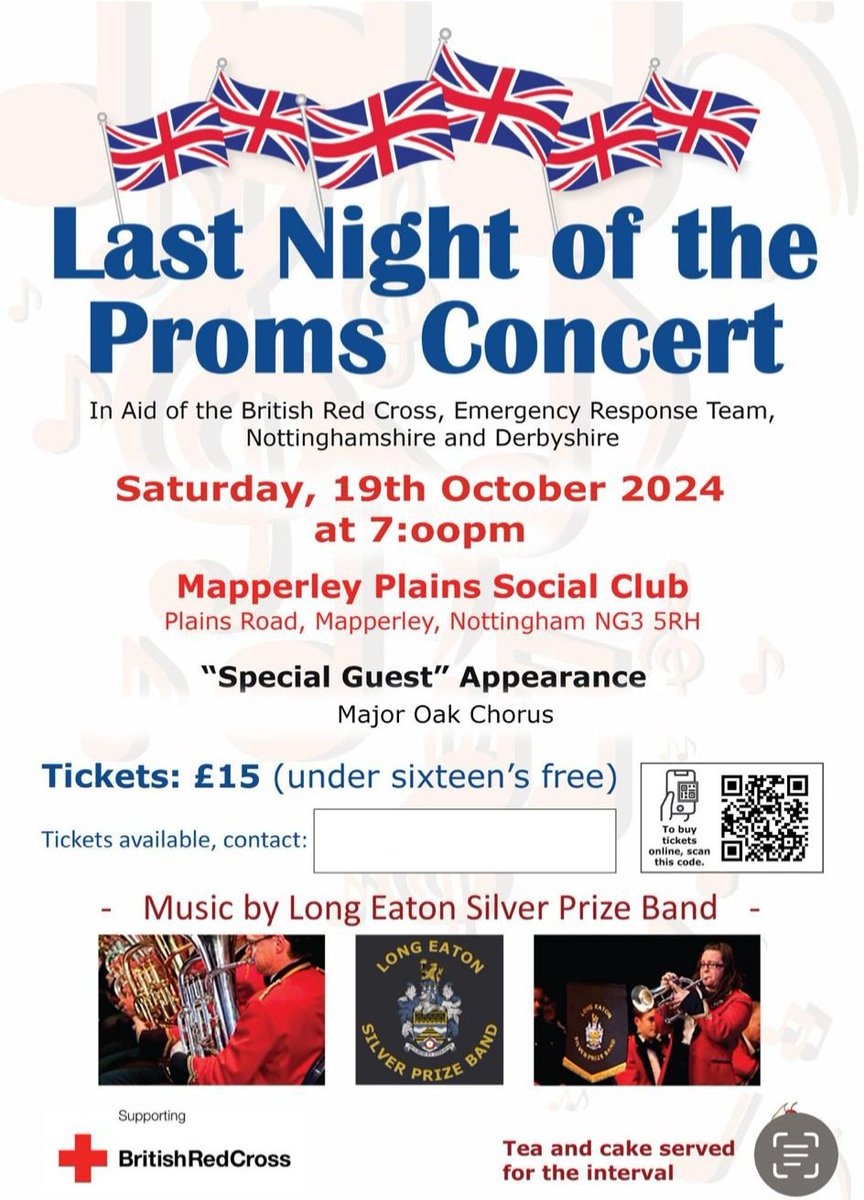 It's that time of year again to support our amazing service by purchasing tickets for our last night of the proms fundraising event. Please share with colleagues, friends and family. Purchase tickets using the QR code or directly through this link: tickettailor.com/events/heartsf…