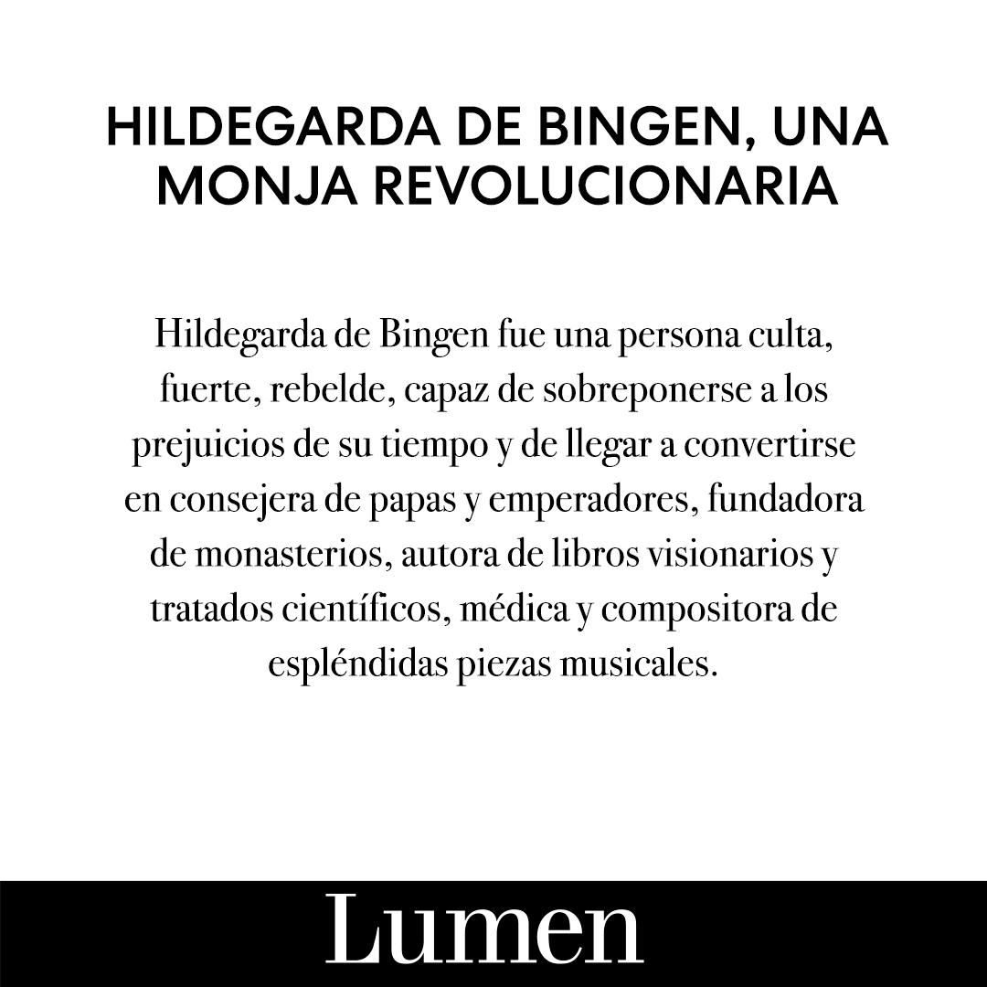 LumenEdit's tweet photo. ¿Conocías a Hildegarda de Bingen, la monja revolucionaria?

Descubre más en «Las olvidadas», de @caso_angeles, una historia de mujeres creadoras 👉 https://t.co/qH2KNrx1UP https://t.co/TmEOg3DtBc