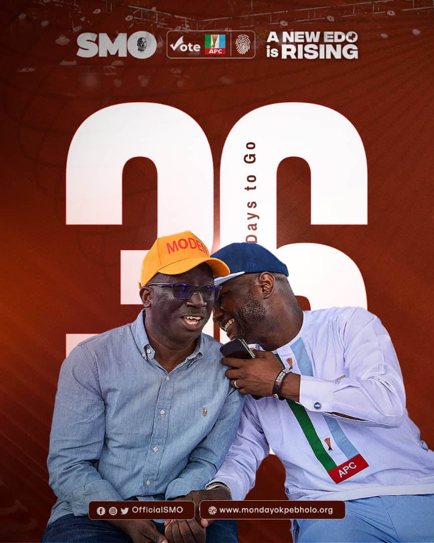 JoshuaOgbaifo's tweet image. Our vision for Edo State is a _COMPREHENSIVE TRANSFORMATION_, a *360-degree IMPACT*  that touches every corner of our great state! Every son and daughter, every resident, will feel the tangible benefits of democracy.
#ANewEdoIsRising
#MODEN
#MODENEdo
#EdoDecides2024
#VoteAPC