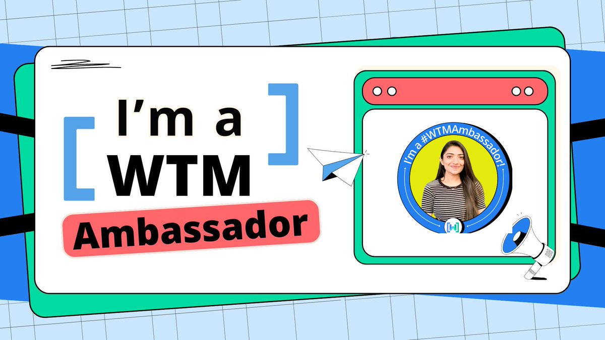 Omshree_Butani's tweet photo. Really excited to be recognised as @WomenTechmakers Ambassador! 🥹🙏🏻
I will continue to connect with incredible #WomenInTech, share knowledge, and contribute to a more inclusive and diverse tech community. https://t.co/SwbTZed0G2
