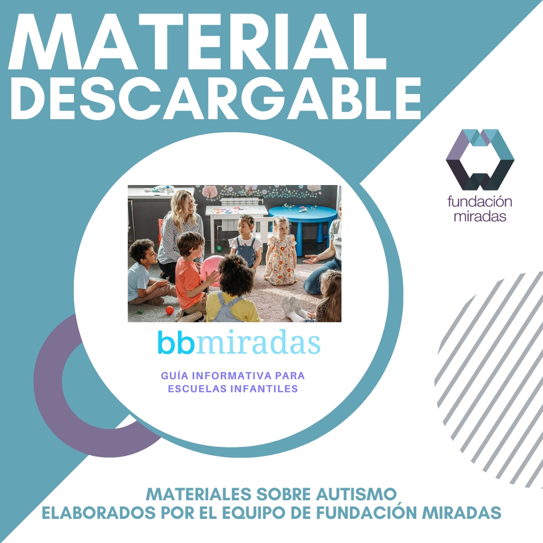 FMiradasTEA's tweet photo. ⬇️MATERIAL DESCARGABLE | Guía informativa del programa #bbMiradas para escuelas infantiles
https://t.co/equLTdQ6GH https://t.co/cXUUmM5EHm
