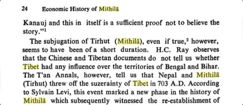 Following the fall of Pushyabhutis, it seems the Tibetan Empire led a raid into North Bihar/Mithila and may have temporarily control the region.

The region was referred to by both the Chinese and Tibetans as “Tiob-Lo”.