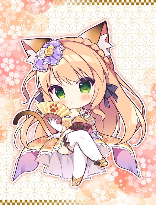 過去絵再掲「猫忍えくすはーと3」雑賀陽葵 