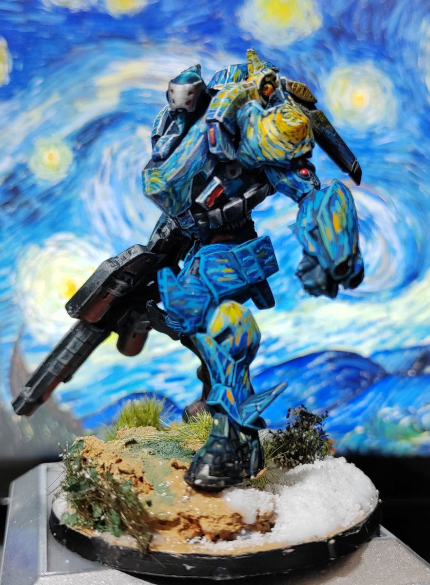 Mandarmina40K's tweet photo. #Finalizado
Starry Night Cutters. 10 horas de trabajo in extremis
#InfinityUniverse #infinitypaintcontest #infinitypeoplechoice https://t.co/zELkxm2qy9