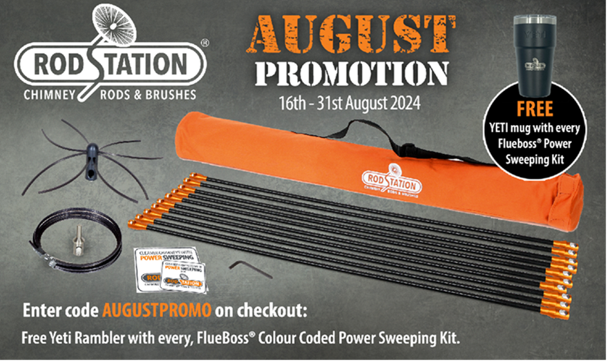 RodStation's tweet photo. Free Yeti Mug with Every Power Sweeping Kit Purchase! 📣

Contact us on sales@rodstation.co.uk or call us on 01446500695 for the latest trade deals.

Flueboss kits start from trade price £340 plus Vat https://t.co/rhFsb2SmJr
