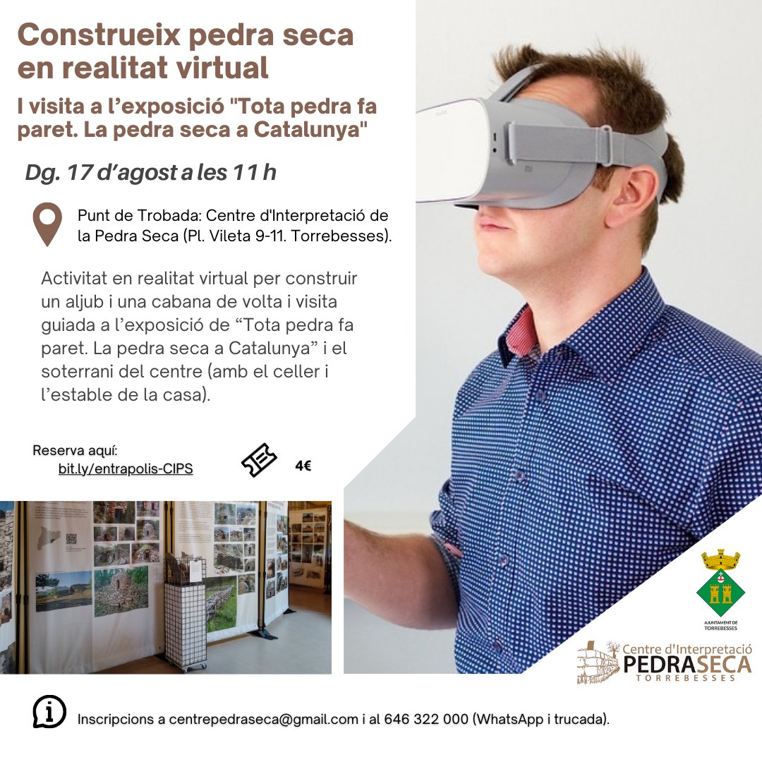 Centre d'Interpretació de la Pedra Seca tweet media