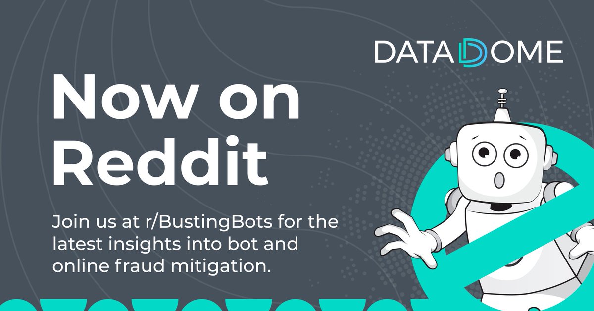 ICYMI, DataDome is on Reddit! Join us at r/BustingBots for in-depth threat research, insights into the bot and online fraud industry, and much more! 

Check us out here: reddit.com/r/BustingBots/