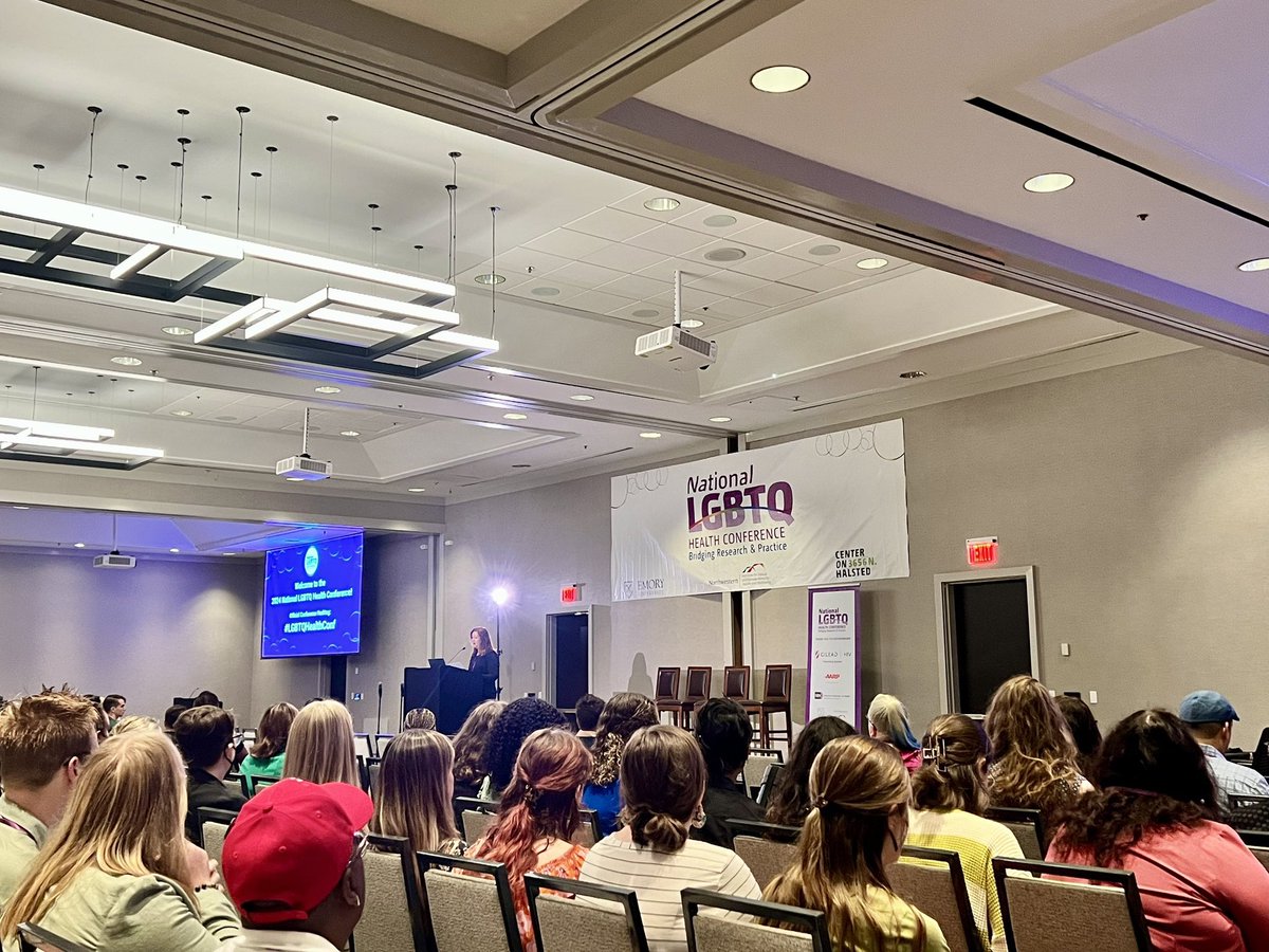 Kicking off the #LGBTQHealthConf with a record number of attendees at the largest LGBTQ Health Conference - 500+ attendees from all 50 states - hosted at <a href="/EmoryUniversity/">Emory University</a>. We believe that health equity happens when we value the health of all. <a href="/EmoryRollins/">Emory Public Health</a> <a href="/emoryhealthsci/">Emory Health</a> @ISGMH