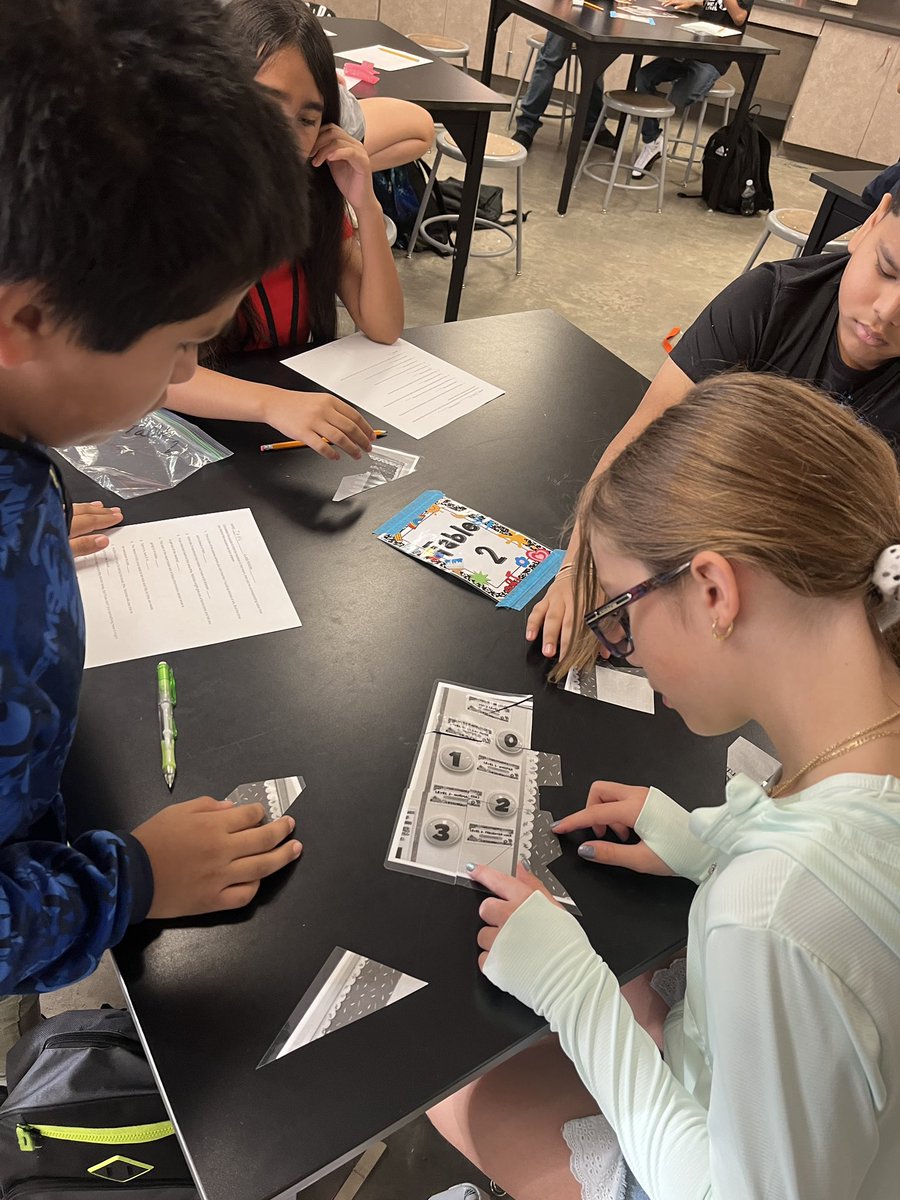 teachthemART's tweet photo. In Art 1 we are using visual aid puzzles to help learn about our studio and where things belong!!! @TISDTIS @FineArtsTomball https://t.co/HSelkmB9e1