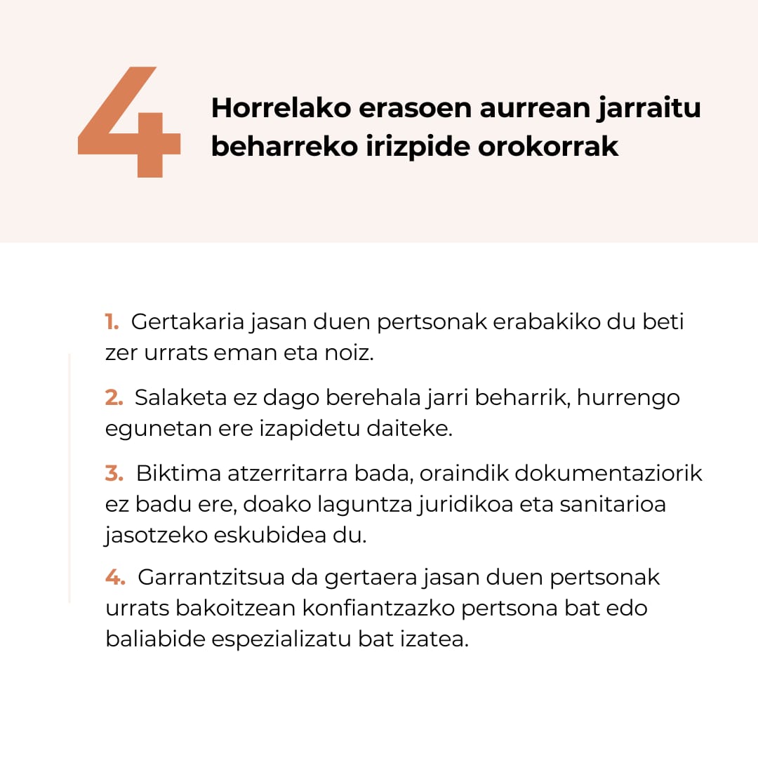 nerea_melgosa's tweet image. 📖 “#Gorroto arrazista, xenofobo, antigitano eta  LGTBIfobikoko #gertakarien aurrean tokian-tokian jarduteko gida” gorroto-gertakariei aurre egiteko eta, aldi  berean, sentsibilizazio- eta prebentzio-prozesuak ezartzeko tresna da. 🧵👇1