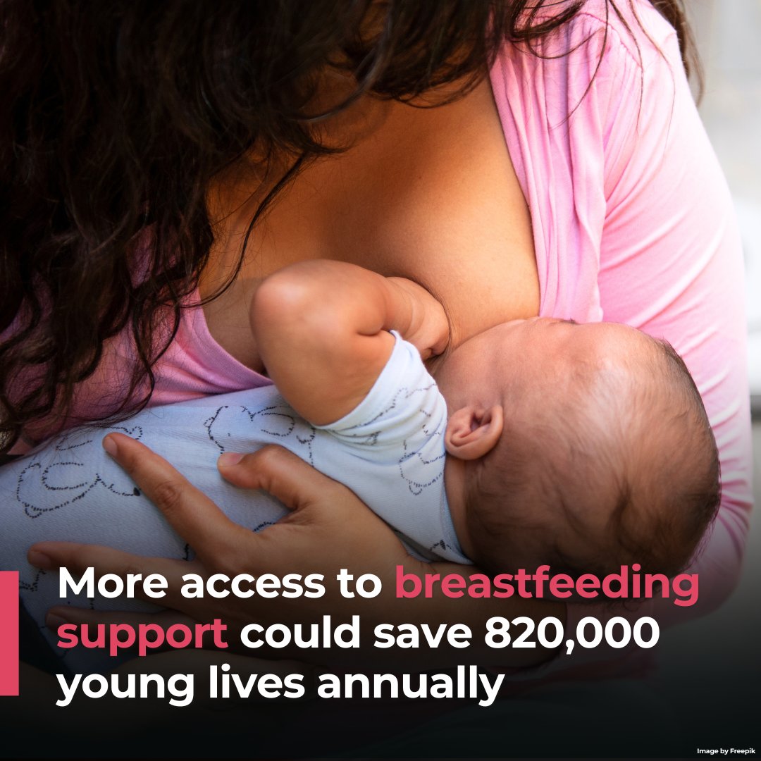 Amie Batson (@amiebatson) on Twitter photo Exclusive breastfeeding for infants under six months has risen by 10% to 48% over 12 years. Yet, billions still lack essential health services, leaving many mothers unsupported.
<a href="/UNICEF/">UNICEF</a> and <a href="/WHO/">World Health Organization (WHO)</a> call for improved support and policies for breastfeeding: bit.ly/4cnG2r3 Exclusive breastfeeding for infants under six months has risen by 10% to 48% over 12 years. Yet, billions still lack essential health services, leaving many mothers unsupported.
<a href="/UNICEF/">UNICEF</a> and <a href="/WHO/">World Health Organization (WHO)</a> call for improved support and policies for breastfeeding: bit.ly/4cnG2r3