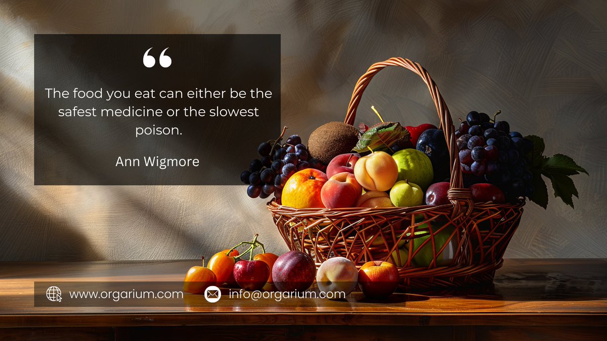 Orgarium_'s tweet photo. Food has the power to either heal or harm. Choosing nutrient-rich foods acts as medicine, while processed foods can slowly poison the body over time. It’s all about the choices we make in life.

.

#HealthyChoices #NutritionMatters #EatWellLiveWell #FoodAsMedicine #CleanEating https://t.co/1bBNhv8Ja1