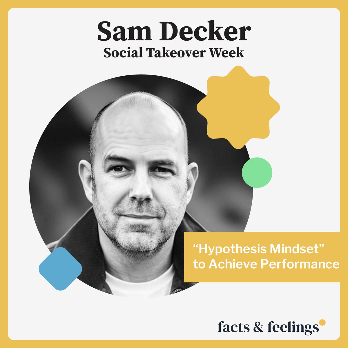 (Say No 1 of 10) Day 5 is here! The last and final day of <a href="/samdecker/">Sam Decker</a> Social Takeover week. We bet you knew deep down inside that you weren’t going to get through this whole week without us addressing Sam’s thoughts on a “Hypothesis Mindset” to Achieve Performance: