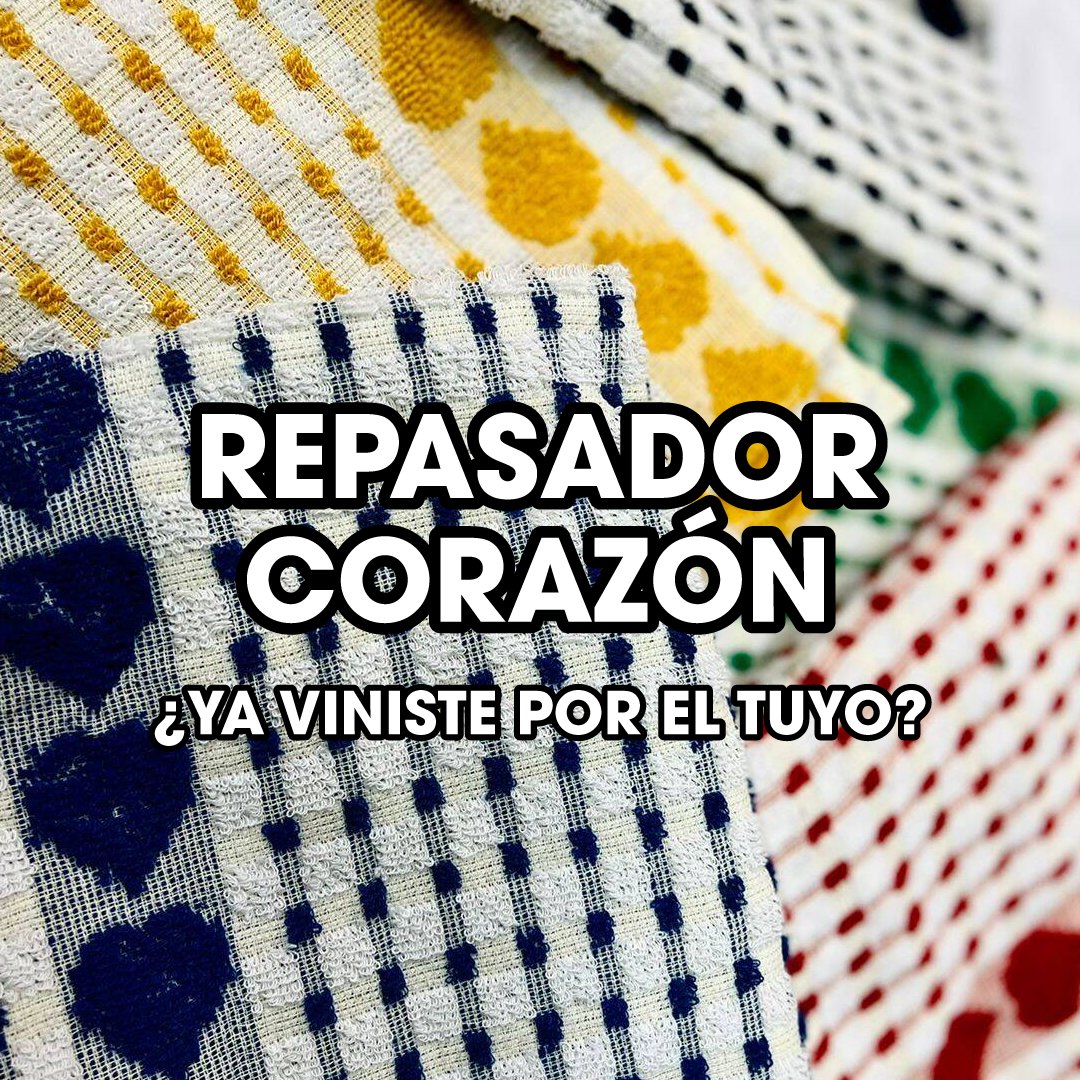 Imperiolimpieza's tweet photo. La mejor elección para una cocina limpia y ordenada. Los repasadores nunca pueden faltar, son suaves, absorbentes y duraderos 😉 

Conseguilos en nuestros locales  
📍Suc Lomas: Bolívar 15  
📍Suc Lanús: Hipólito Yrigoyen 4684 
📍Suc Escalada: Marco Avellaneda 1382 https://t.co/ieJ06iaY3v