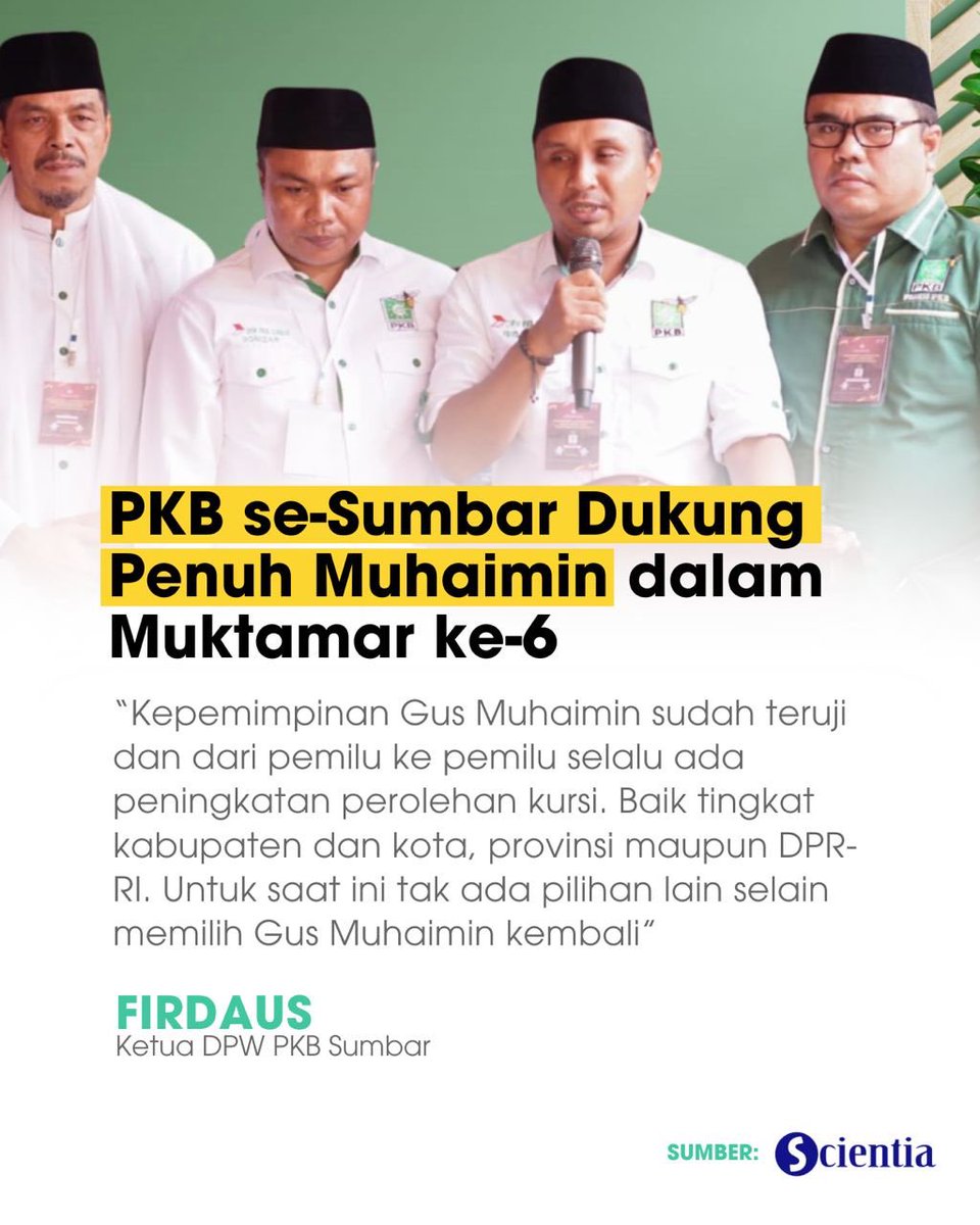 voiceofpkb's tweet photo. Muktamar PKB ke IV DPW dan DPC Se-Gorontalo, Jawa timur, Sumatera barat, Sepakat Dukung Gus Muhaimin nahkodai PKB lagi
#MuktamarPKB #PKB #DPWPKB https://t.co/OiiHd30O0J