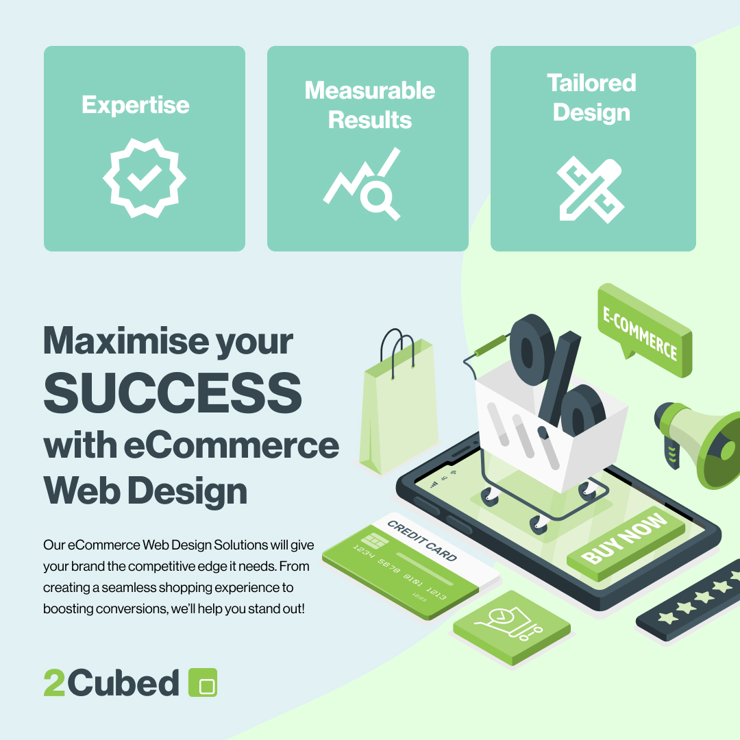 2_Cubed's tweet photo. Maximise Your Success with eCommerce Web Design

Get your Quote today for a bespoke, tailor made eCommerce Website that suits the needs of your business and customers. 

Click the link to learn more: https://t.co/yJHCxMNZ2b

#WebDesign #WebDesigners #WebDevelopment #Marketing https://t.co/FeIwBvoMoe