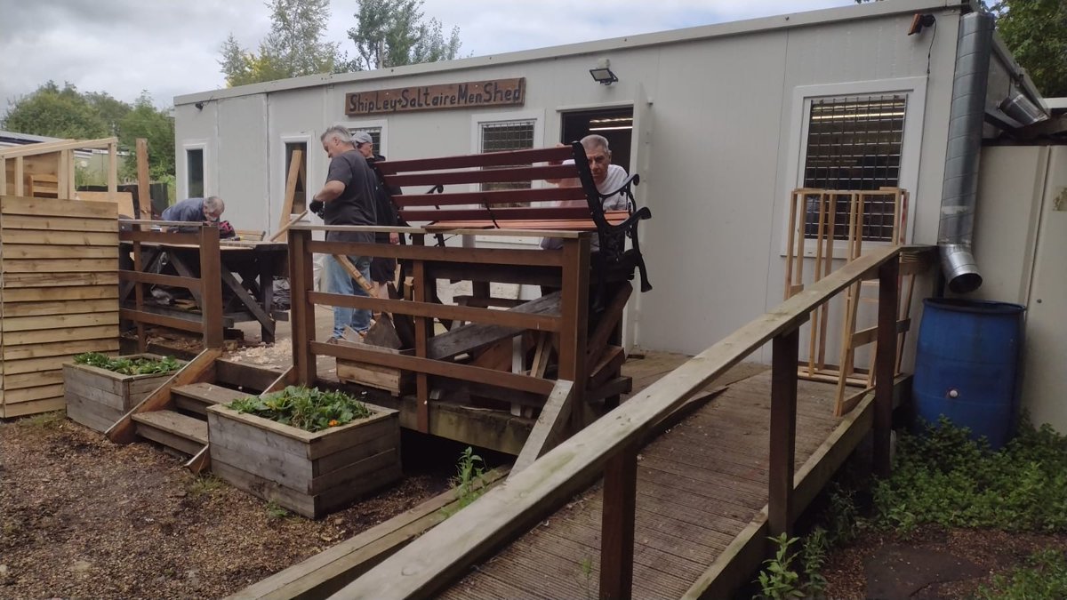 Baildon, Shipley & Saltaire Men's Shed, Bradford tweet media