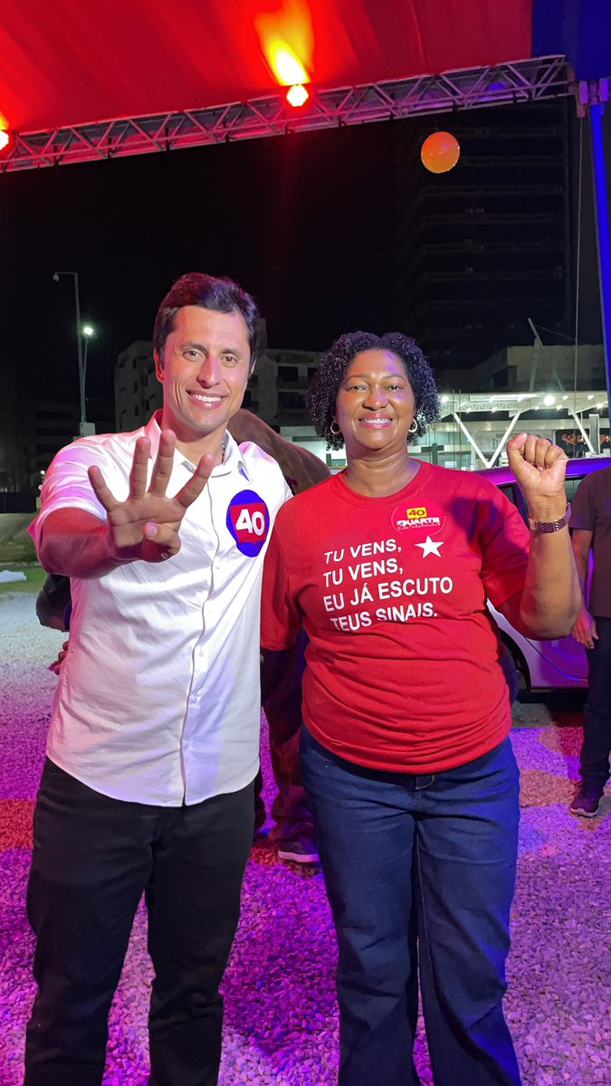 creuzamarpinho's tweet photo. 🗳️ SÃO LUÍS AGORA É 40 🗳️
“Com @DuarteJr_ e Creuzamar São Luís vai melhorar”
Aprendam, que essa frase não será apenas um bordão. Vamos lutar por uma cidade melhor e contamos com vocês!♥️✊🏿
#boraresolver #sãoluísquequeremos #duarteecreuzamar #agoraé40 #creuzamardepinho https://t.co/vBLLzMpZEo