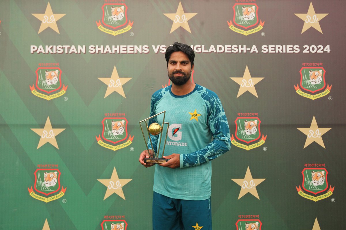 Berzabb's tweet photo. Player of the match 🔥 
Umar Amir ❤️ 
#umaramin https://t.co/zwsPmRH44F