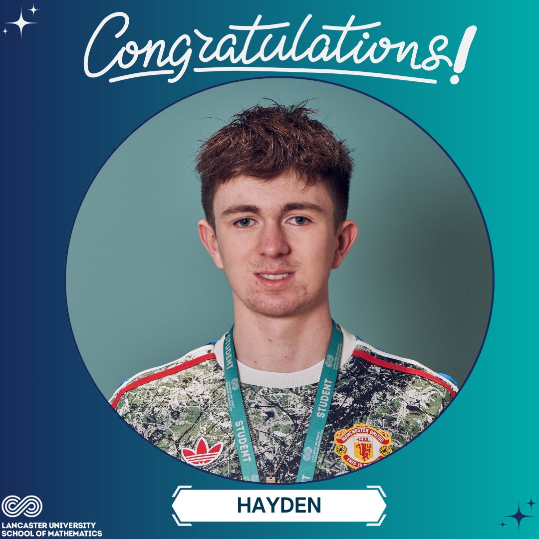 LUSoM_'s tweet photo. Congratulations to Hayden for achieving 3 A's in Maths, Further Maths and Physics π
Hayden will progress to a prestigious degree apprenticeship at the Dyson Institute of Technology.
#alevels2024 #alevelresultsday #mathsschool https://t.co/K0q3nPCvrG