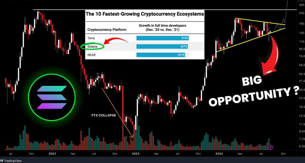 MasterCryptoHq's tweet image. #Solana did 250x in 2021 and made millionaires

Crashed 96% from ATH, then up 20x from its bear market lows

But is $SOL still worth investing?

After reading this you&apos;ll realise Solana is only beginning- $1000 is closer than you think! 🧵👇