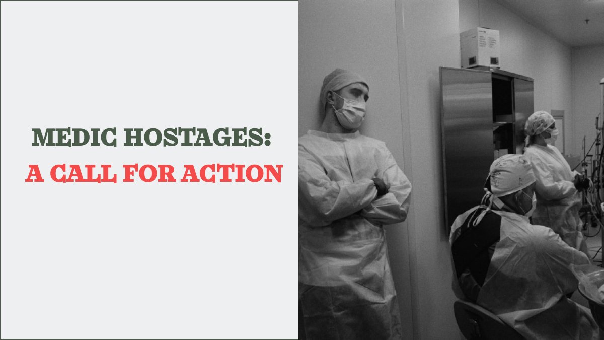 The Russian war in Ukraine has devastated medical personnel, with 784 facilities damaged and 340 medics killed. Colonel Viktor Ivchuk and combat medic Dmytro Selyutin were captured in April 2022. We must raise awareness and advocate for their release. Your voice matters.