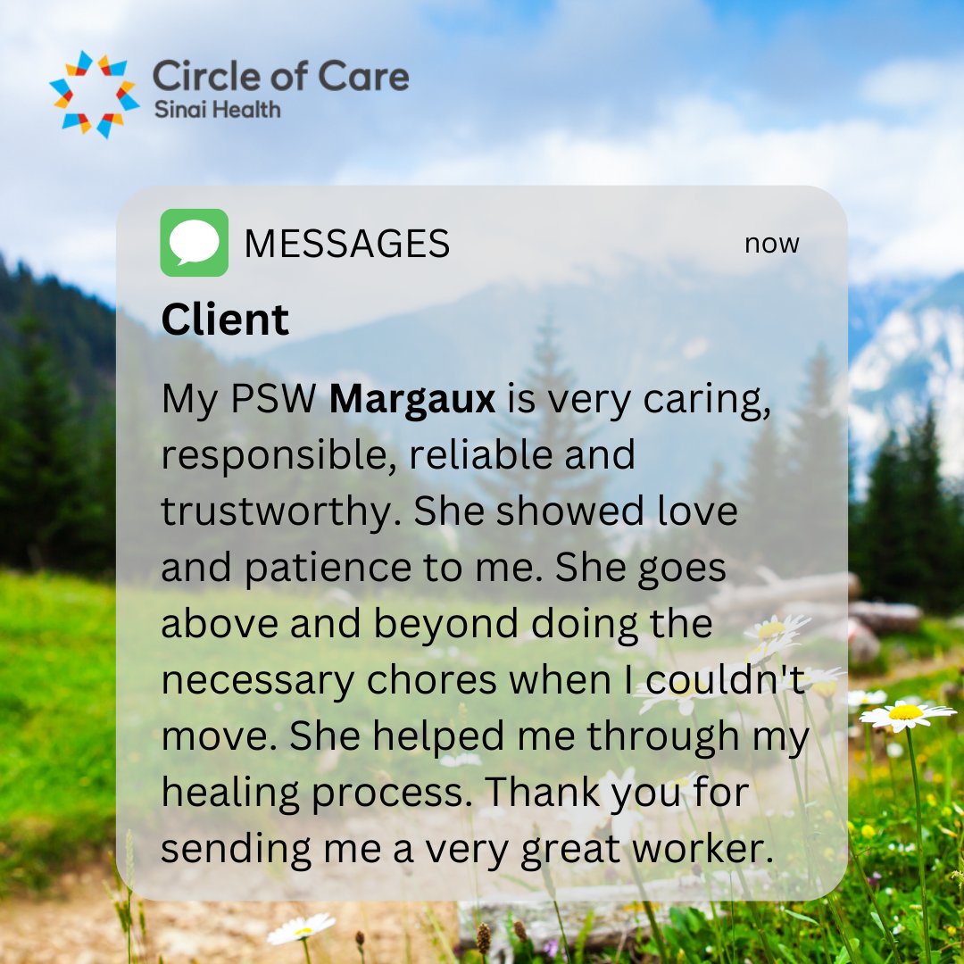 We’re proud to showcase our #ValuesInAction thanks to daily feedback from clients, caregivers and community partners. Our #ChampionsOfCare employee recognition program shines a spotlight on our people who go above and beyond.