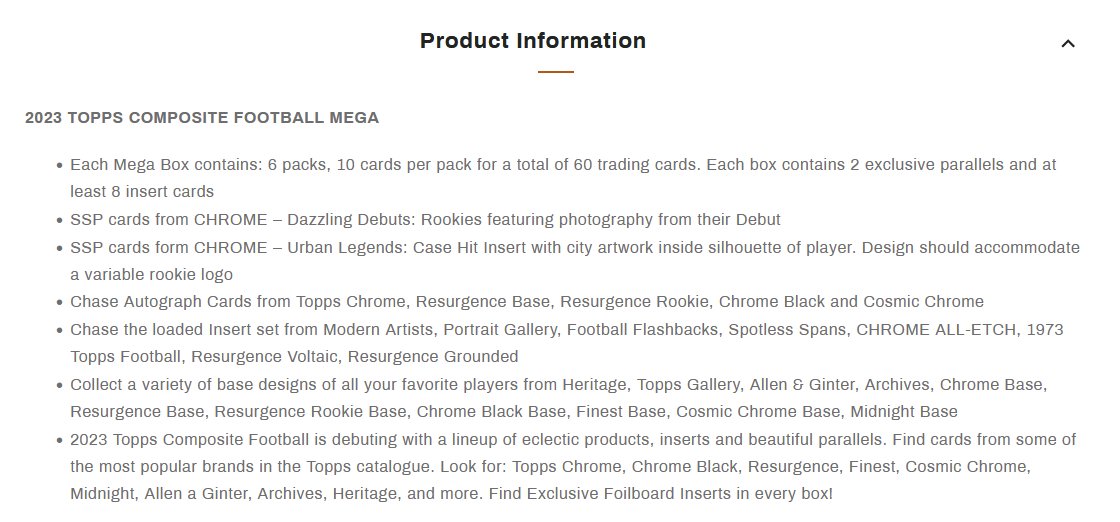 HobbyRecap's tweet image. 2023 Topps Composite Football Mega $59.99 #ad #toppsfootball 

Pre-Order 

➡️mavely.app.link/e/YCsL0maR6Lb