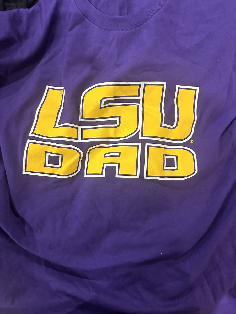 GeorgeFoster72's tweet photo. Gotta wear this god awful shirt at some point this weekend. Pray for me #NeauxTigers lol https://t.co/O3jZ9kJix3