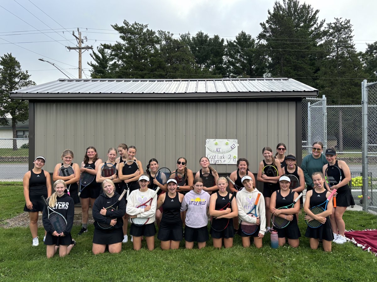 Girls tennis:  Home opener! Starts at 9am-come cheer on the Flyers!!