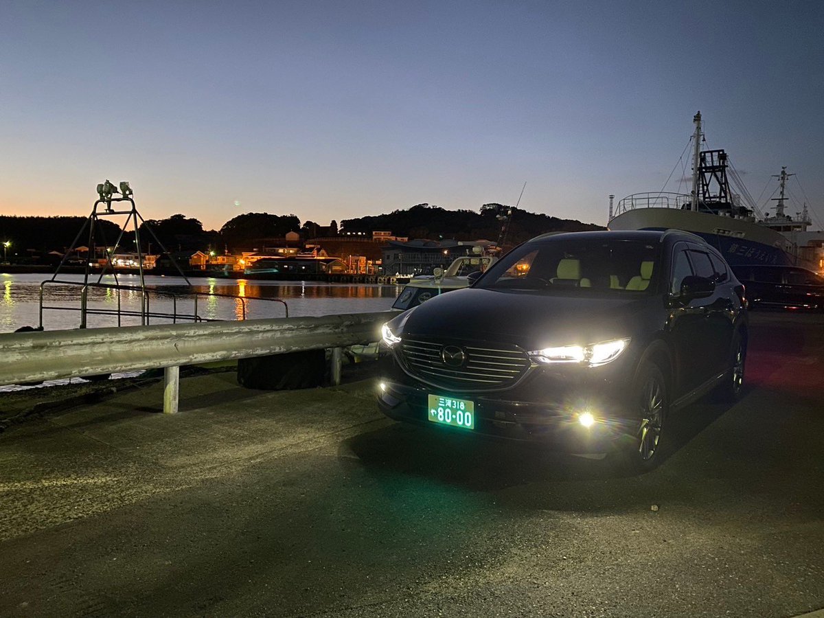 teruman8008's tweet photo. #CX8 #字光式ナンバー #cx8好きと繋がりたい #cx8のある生活 #cx8のある風景 #九州 #壱岐 #壱岐島 #壱岐市 #フェンダー越しの私の世界 #井上タイヤ https://t.co/y3Wd19cq4s