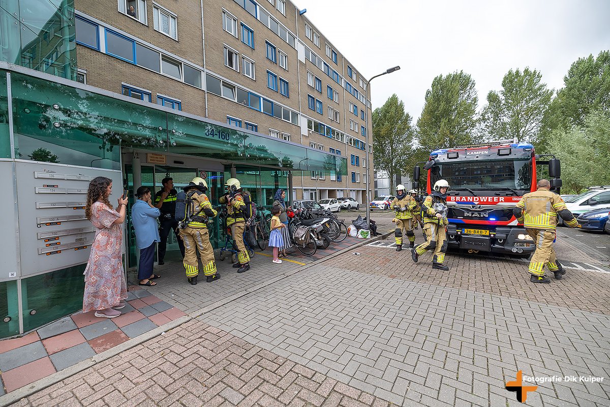 Woningbrand Wortmanstraat #Kampen #brandweerkampen #hulpdiensten