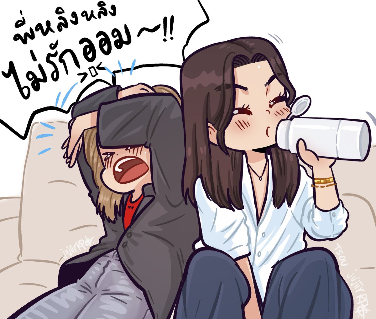 jujiirRPG's tweet photo. พี่หลิงหลิงไม่รักออม ~>[]<  #หลิงออม #LingOrm #ใจซ่อนรัก https://t.co/d7gO66BfNB