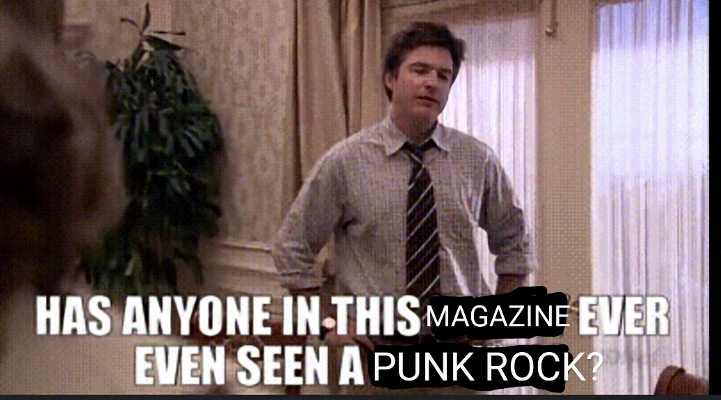 <a href="/foodandwine/">Food & Wine</a> Has anyone in this magazine ever seen a punk rock?