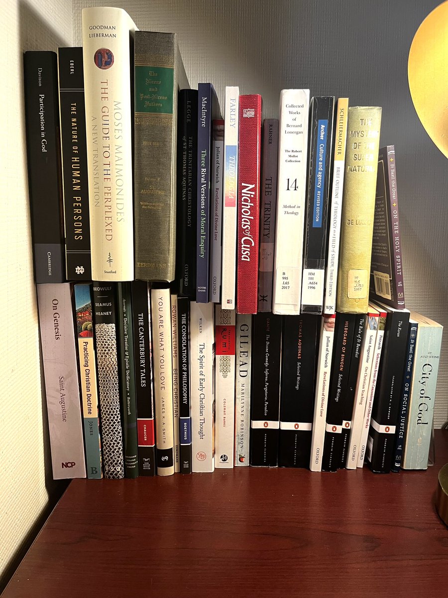 Across my seminars this semester, we’ll be reading through all of these—most in their entirety. Ready to smash my reading goal for the year…