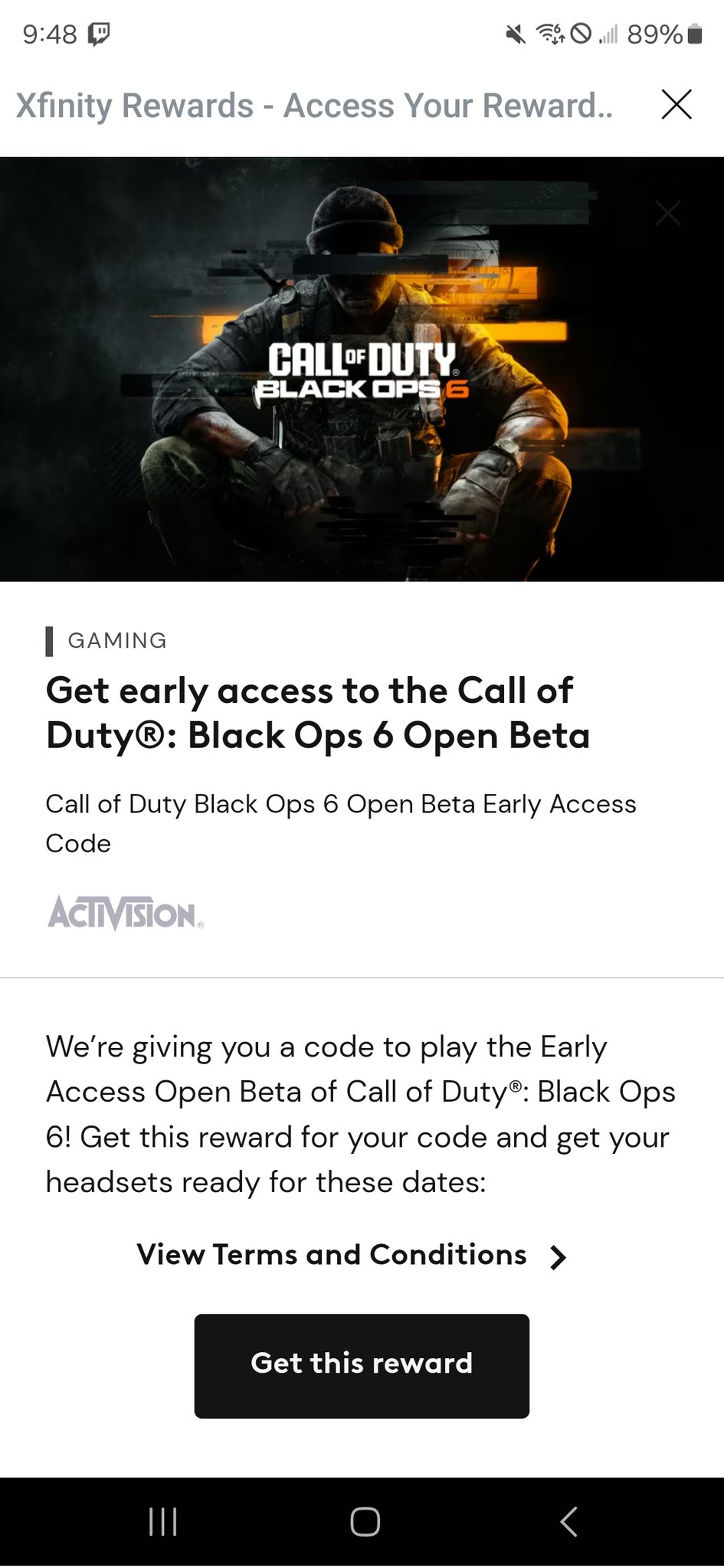 Joked on X: “If you’re wanting to play the BO6 beta without 