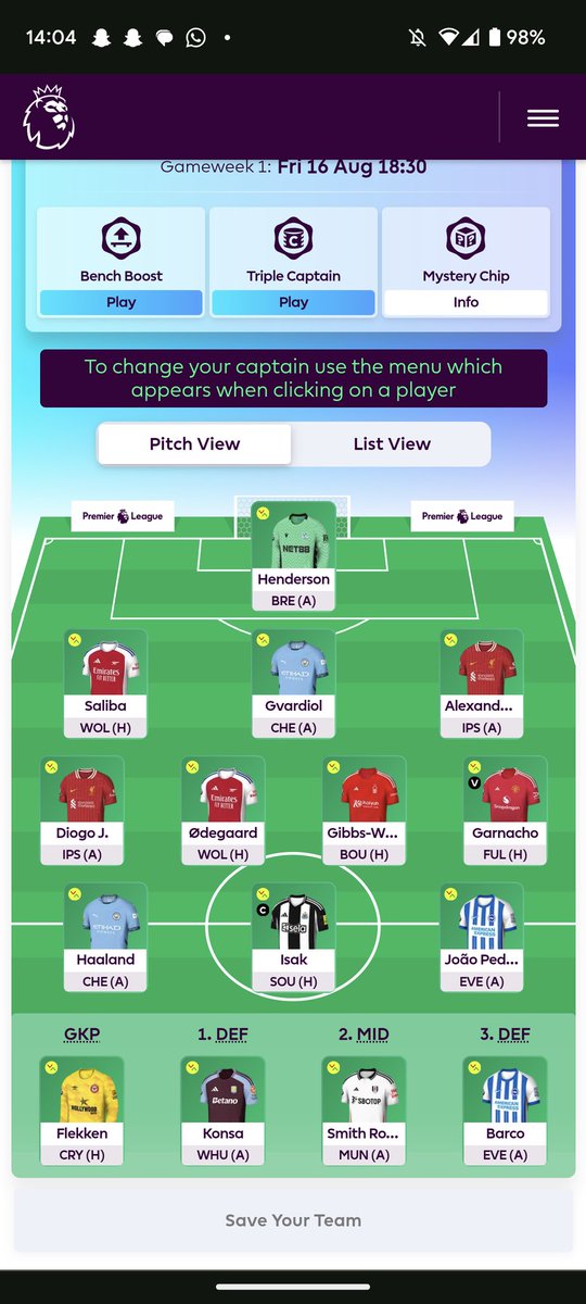 Fplpenguin22's tweet photo. @FPL_Harry Id say 2 to 4 players nailed https://t.co/TQejwNTMx5