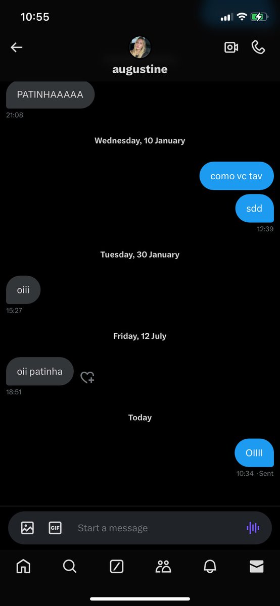 nunca bate as datas chega