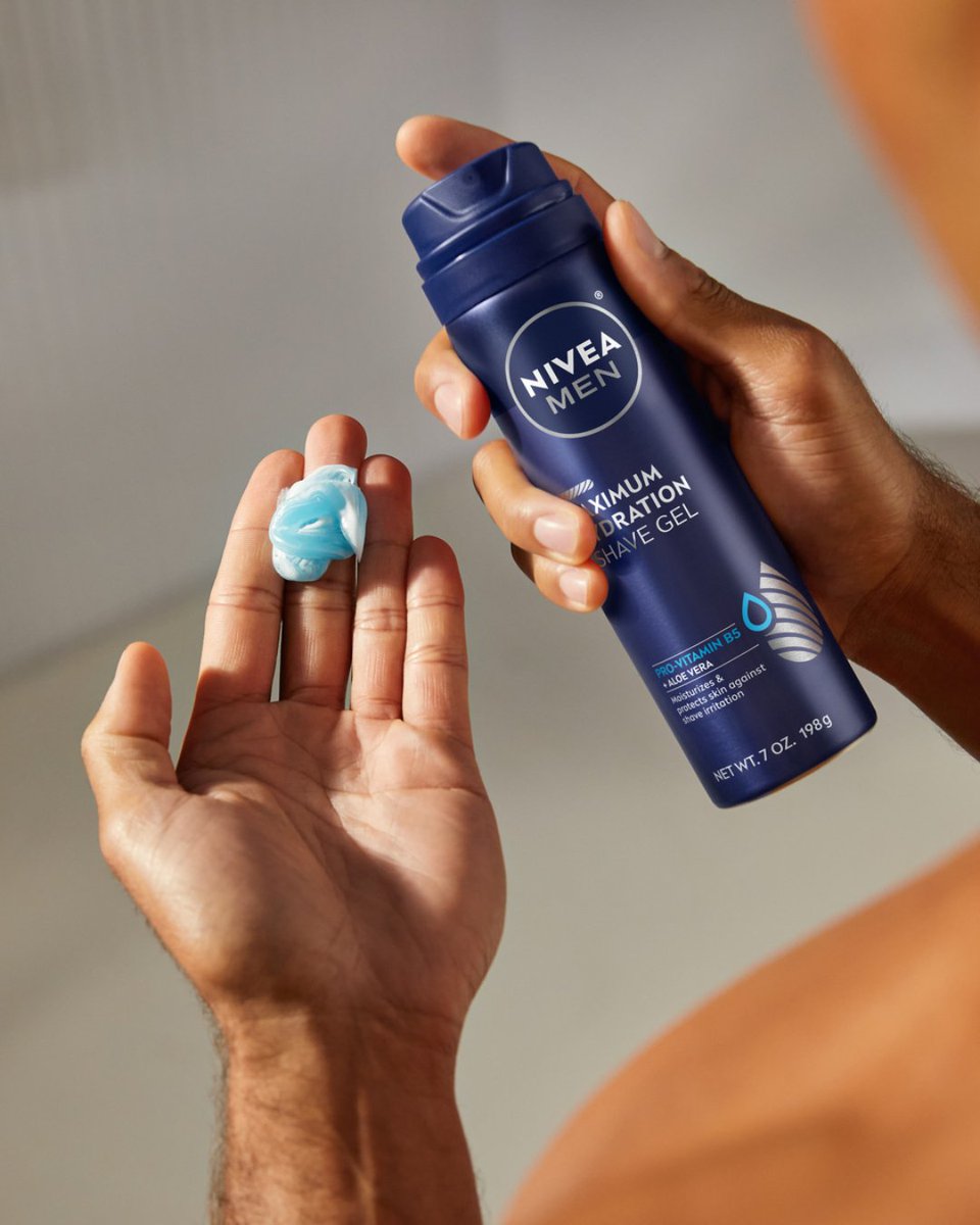 NIVEAMENUSA's tweet image. Swipe to see what shave gel moisturizes your facial hair and skin!​
​
Link. amzn.to/4cpXOKd

#NIVEAMENUSA #MensSkincare #CleanFace